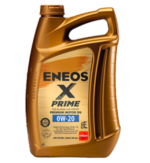 Ulei motor ENEOS X PRIME 0W20 E.XP0W20/4, volum 4 litri, sintetic