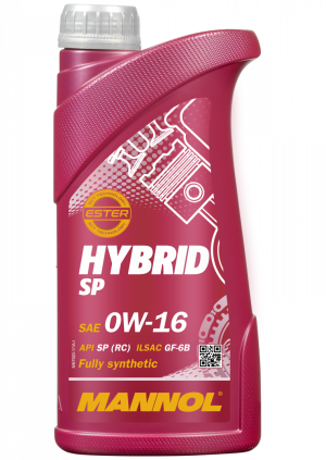Ulei motor MANNOL Hybrid SP 0W16 7920-1, volum 1 litru, sintetic