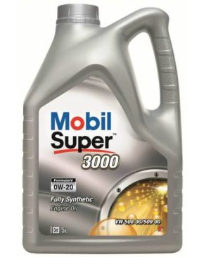 Ulei motor MOBIL Super 3000 Formula V 0W20, volum 5 litri, sintetic