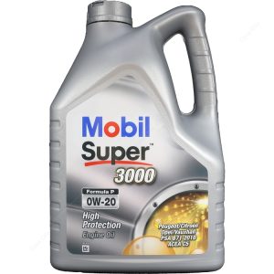 Ulei motor MOBIL Super 3000 Formula P 0W20, volum 4 litri, sintetic