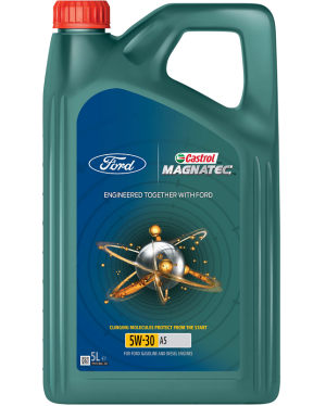 Ulei motor CASTROL Magnatec Professional Ford A5 5W30 15534C, volum 5 litri, sintetic