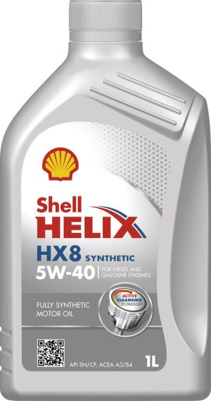 Ulei motor SHELL Helix HX8 Synthetic 5W40, volum 1 litru, sintetic