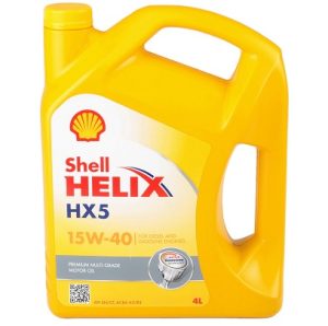 Ulei motor SHELL Helix HX5 15W40 SNA3B3, volum 4 litri, sintetic