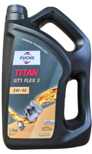 Ulei motor FUCHS TITAN GT1 FLEX 3 5W40, volum 5 litri, sintetic