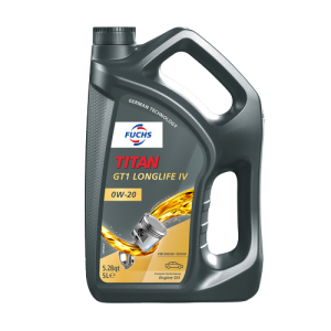 Ulei motor FUCHS TITAN GT1 LongLife IV 0W20, volum 5 litri, sintetic