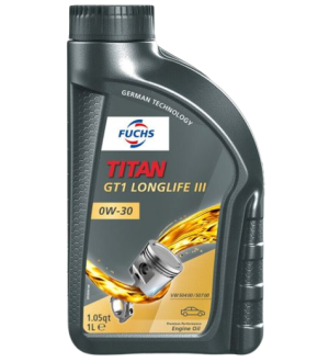 Ulei motor FUCHS TITAN GT1 LONGLIFE III 0W30, volum 1 litru, sintetic