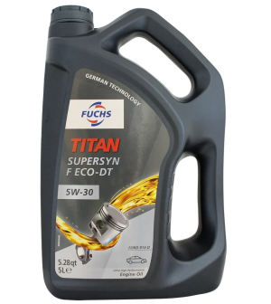 Ulei motor FUCHS TITAN SUPERSYN F Eco-DT 5W30, volum 5 litri, sintetic