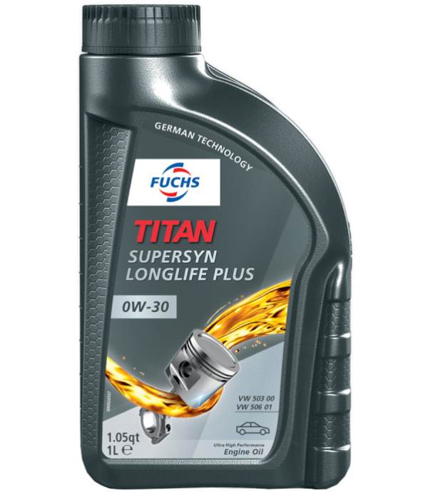 Ulei motor FUCHS TITAN SUPERSYN LONGLIFE PLUS 0W30, volum 1 litru, sintetic