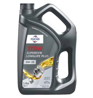 Ulei motor FUCHS TITAN SUPERSYN LONGLIFE PLUS 0W30, volum 5 litri, sintetic