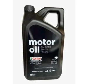 Ulei motor RENAULT-CASTROL GTX RN-SPEC 5W30 RN 720 7711943687, volum 5 litri, sintetic, benzina si diesel