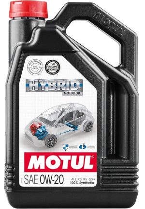 Ulei motor MOTUL HYBRID 0W20, volum 4 litri, sintetic