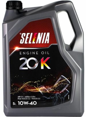 Ulei motor SELENIA 20K 10W40 70650M12EU, volum 5 litri, sintetic