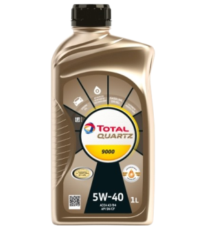 Ulei motor TOTAL Quartz 9000 5W40 166243, volum 1 litru, sintetic