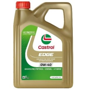 Ulei motor CASTROL EDGE 0W40 15F713, volum 4 litri, sintetic