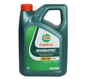 Ulei motor CASTROL MAGNATEC Stop-Start 5W30 A3/B4 159C11, volum 4 litri, sintetic