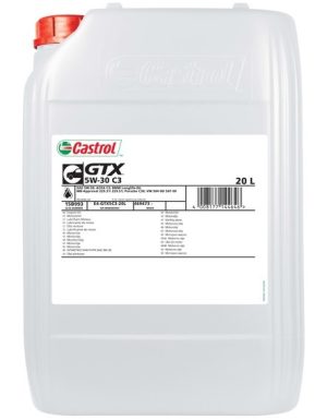 Ulei motor CASTROL GTX C3 5W30 15DAFE, volum 20 litri, sintetic