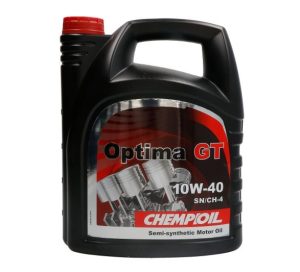 Ulei motor CHEMPIOIL Optima GT SN/CH-4 10W40, volum 5 litri, semi sintetic