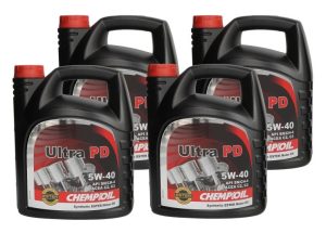 Ulei motor CHEMPIOIL Ultra PD 5W40, set 4 x 5 litri, sintetic