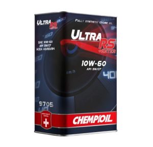 Ulei motor CHEMPIOIL Ultra RS +Ester 10W60 API SN/CF, volum 4 litri, sintetic