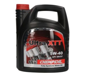 Ulei motor CHEMPIOIL Ultra XTT 5W40 API SN/CF, volum 4 litri, sintetic