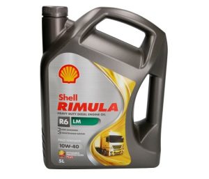 Ulei motor SHELL RIMULA R6 LM 10W40, 5 litri, sintetic