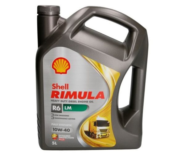 Ulei motor SHELL RIMULA R6 LM 10W40, 5 litri, sintetic