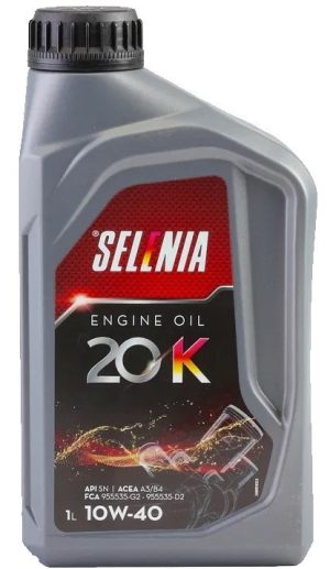 Ulei motor SELENIA 20K 10W40, volum 1 litru, sintetic
