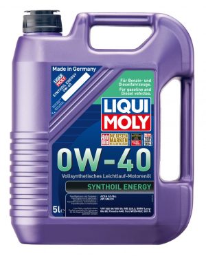 Ulei motor LIQUI MOLY Synthoil Energy 0W40 1361 / 9515, volum 5 litri, sintetic