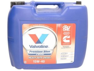 Ulei motor VALVOLINE PREMIUM BLUE 7800 15W40 Heavy Duty Diesel, volum 20 litri, sintetic