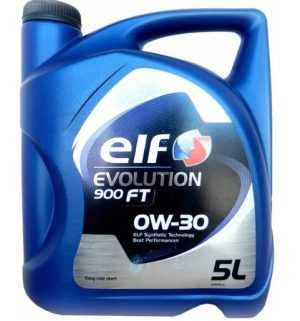 Ulei motor ELF EVOLUTION 900 FT 0W30, volum 5 litri, sintetic