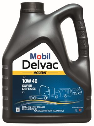 Ulei motor MOBIL DELVAC MODERN 10W40 SUPER DEFENSE V1 157454, volum 4 litri, sintetic
