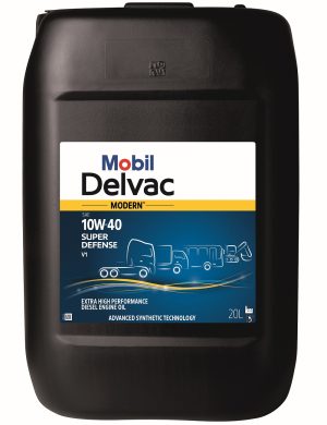 Ulei motor MOBIL DELVAC MODERN 10W40 SUPER DEFENSE V1 157342, volum 20 litri, sintetic