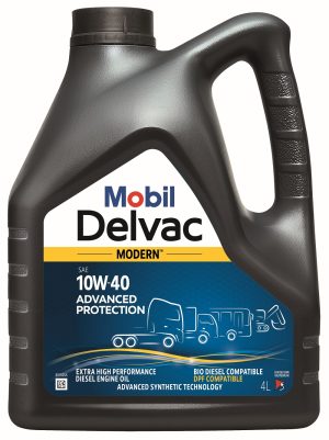 Ulei motor MOBIL DELVAC MODERN 10W40 Advanced Protection 157474, volum 4 litri, sintetic