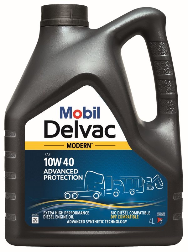 Ulei motor MOBIL DELVAC MODERN 10W40 Advanced Protection 157474, volum 4 litri, sintetic