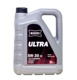 Ulei motor MADDOX 5W30 FE ULTRA A5/B5 MDXU530FEA5B5/5, volum 5 litri, sintetic