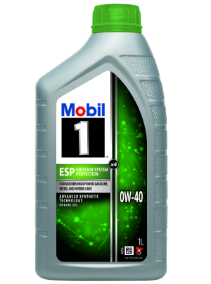 Ulei motor MOBIL 1 ESP X4 0W40, volum 1 litru, sintetic