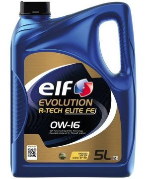 Ulei motor ELF EVOLUTION R-TECH ELITE FE 0W16 229719, volum 5 litri, sintetic