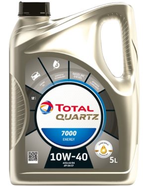 Ulei motor TOTAL Quartz 7000 Energy 10W40 169153, volum 5 litri, sintetic