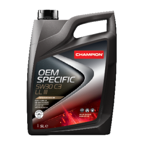Ulei motor Champion OEM SPECIFIC 5W30 C3 LL III, sintetic, volum 5 litri