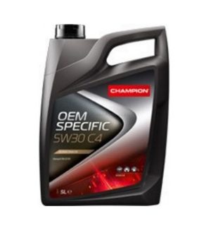 Ulei motor Champion OEM SPECIFIC C4 5W30, sintetic, volum 4 litri