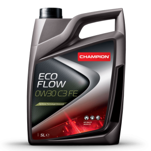 Ulei motor Champion ECO FLOW C3 FE 0W30, sintetic, volum 5 litri