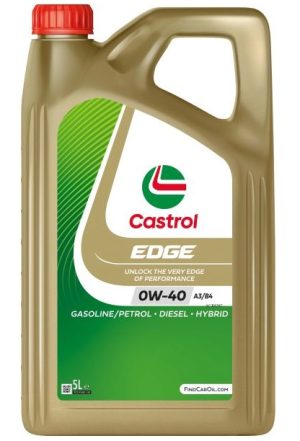 Ulei motor CASTROL EDGE 0W40 A3/B4 1534A7, volum 4 litri, sintetic