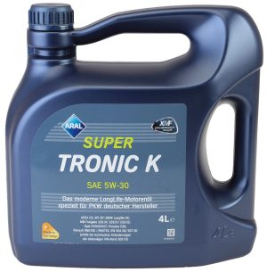 Ulei motor ARAL SuperTronic K 5W30 15CBE5, volum 4 litri, sintetic