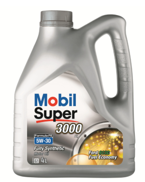 Ulei motor MOBIL Super 3000 X1 Formula FE 5W30, volum 4 litri, sintetic