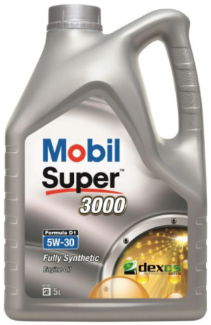 Ulei motor MOBIL Super 3000 Formula D1 5W30, volum 5 litri, sintetic