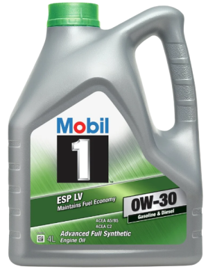 Ulei motor MOBIL 1 ESP LV 0W30, volum 4 litri, sintetic