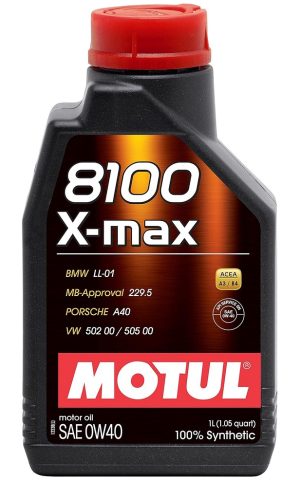 Ulei motor MOTUL 8100 X-MAX 0W40, volum 1 litru, full sintetic