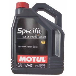 Ulei motor MOTUL SPECIFIC 5W40 505 01-502 00/ 505 01-505 00, volum 5 litri, sintetic
