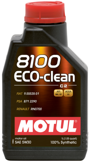 Ulei motor MOTUL 8100 ECO-CLEAN 5W30, volum 1 litru, sintetic