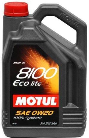 Ulei motor MOTUL 8100 ECO-LITE 0W20 108536, volum 5 litri, sintetic